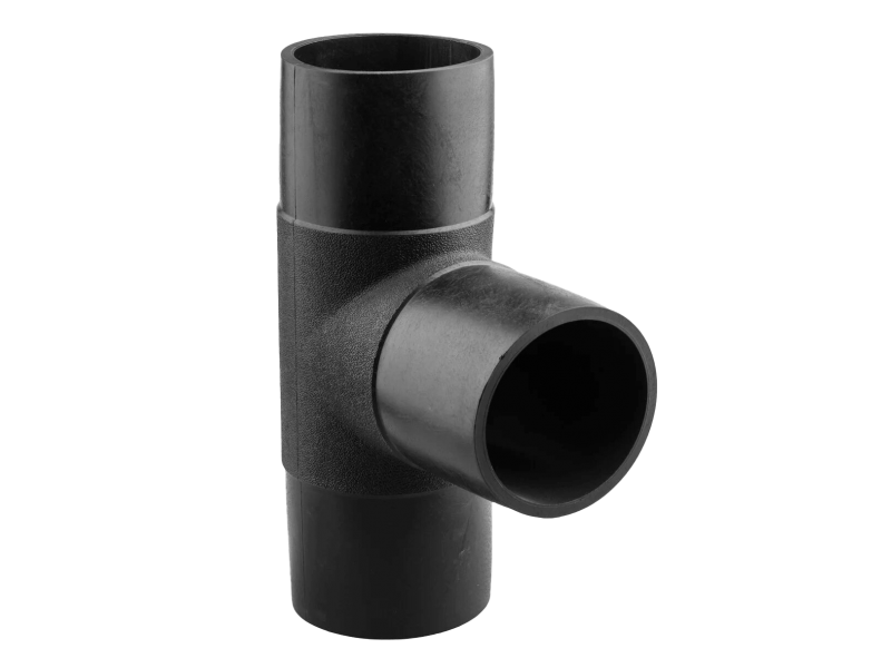 Трійник рівносторонній 90° d 110 мм, литий, SDR11, PE100